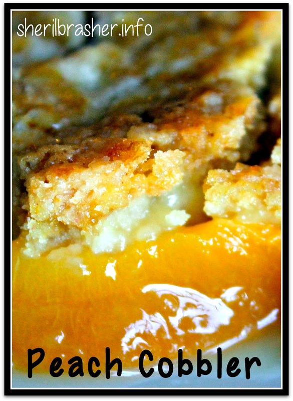 Easy Recipes: Peach Cobbler. A super simple take on this delicious dessert that tends to be overlooked because the original is quite difficult. 